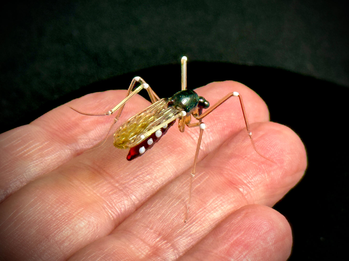 Mosquito - Glass Figurine Sculpture