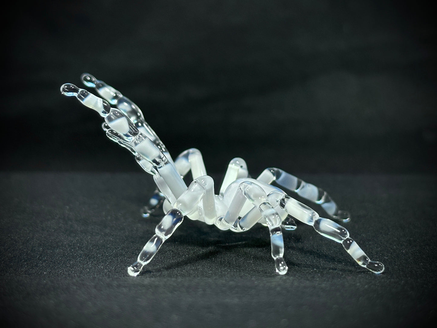 Ice Tarantula Spider  🧊  - Glass Figurine Sculpture