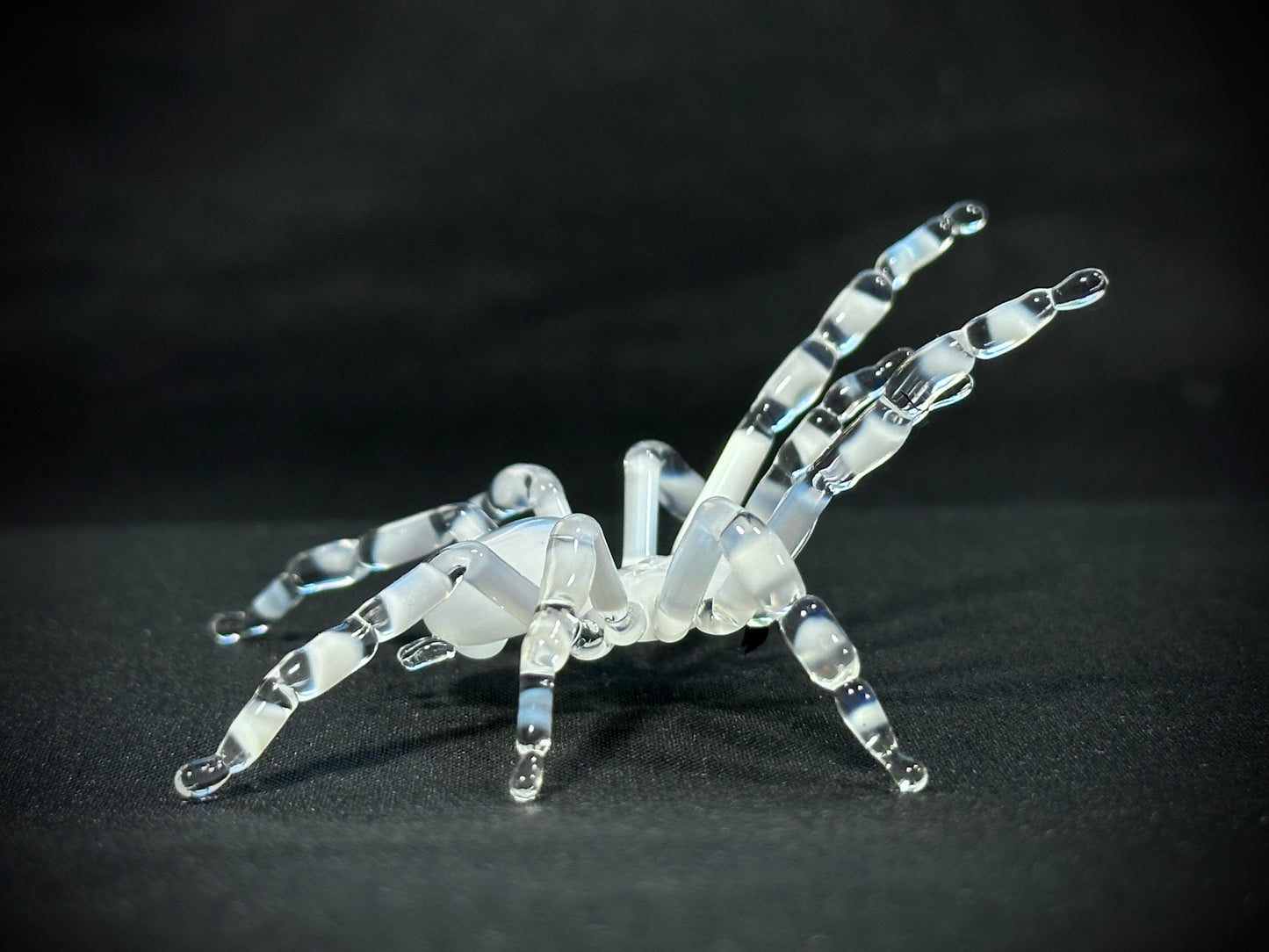 Ice Tarantula Spider  🧊  - Glass Figurine Sculpture